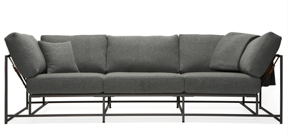 Диван Grey Wool Sofa Диван Grey Wool Sofa - Loft-Concept в Кирове