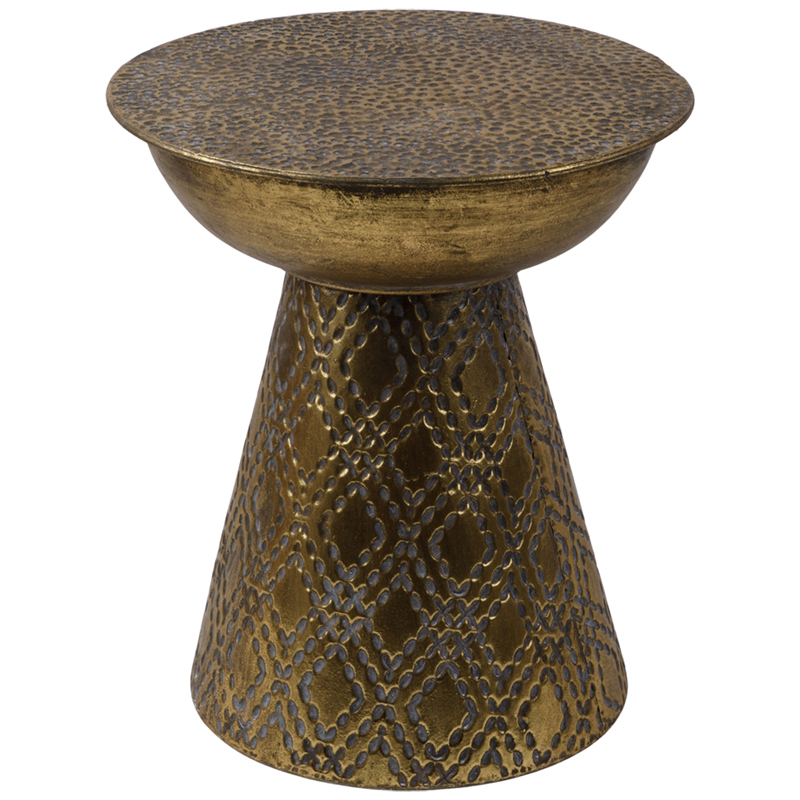 Приставной стол Marne Side Table Винтажная латунь Приставной стол Marne Side Table Винтажная латунь в Кирове | Loft Concept
