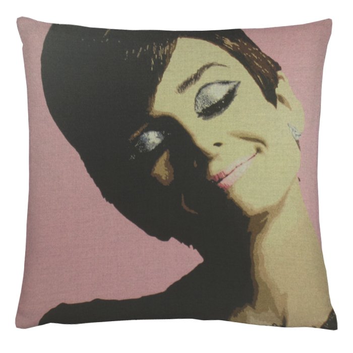 Декоративная подушка Audrey Hepburn 4 Дымчатая Роза Декоративная подушка Audrey Hepburn 4 Дымчатая Роза в Кирове | Loft Concept