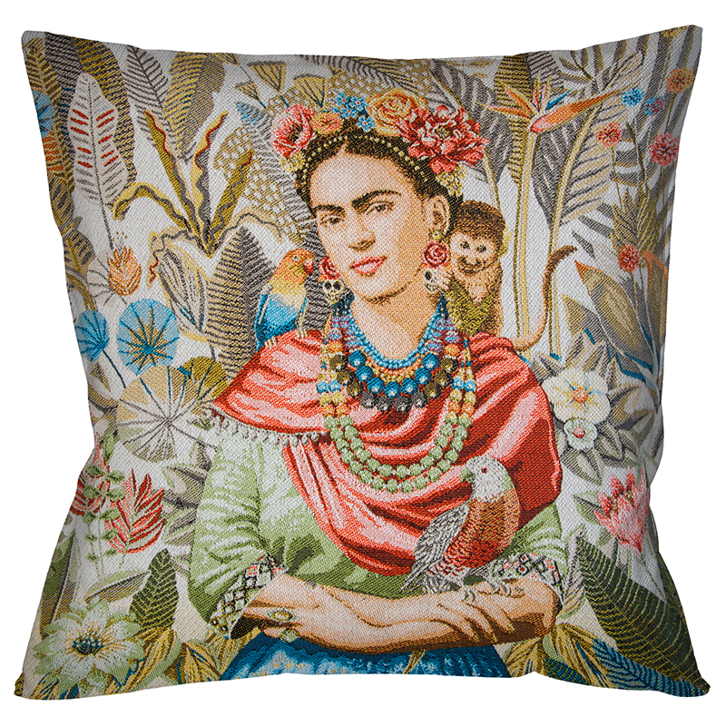 Декоративная подушка Frida Kahlo Мульти Декоративная подушка Frida Kahlo Мульти в Кирове | Loft Concept