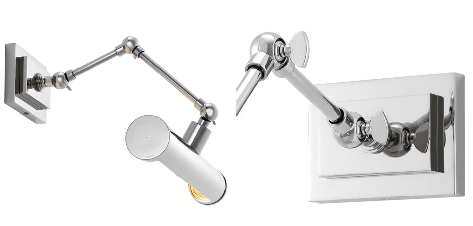 Бра Eichholtz Wall Lamp Pacific Nickel - Loft-Concept в Кирове