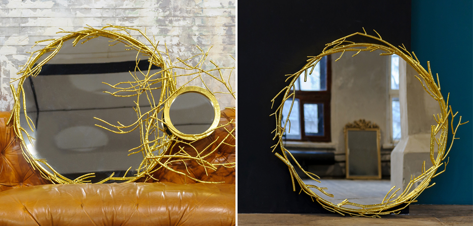Зеркало Branch Wreath Mirror Зеркало Branch Wreath Mirror - Loft-Concept в Кирове
