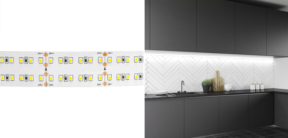 Светодиодная лента 42W/m 240 диодов/3м 2835SMD дневной белый 5M Светодиодная лента 42W/m 240 диодов/3м 2835SMD дневной белый 5M - Loft-Concept в Кирове