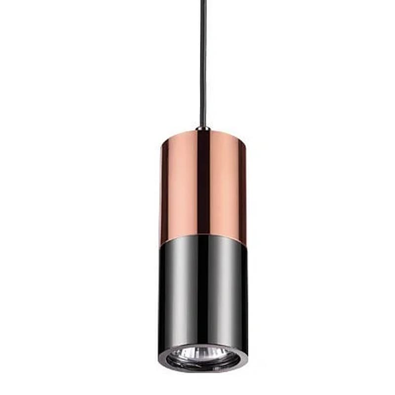 Подвесной светильник Modern Illumination Black & Copper Медь Черный Подвесной светильник Modern Illumination Black & Copper Медь Черный в Кирове | Loft Concept