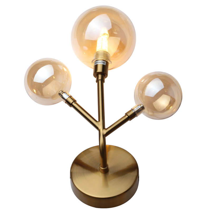 Бра Berries Trio Sconce bronze Бронза Прозрачный Бра Berries Trio Sconce bronze Бронза Прозрачный в Кирове | Loft Concept