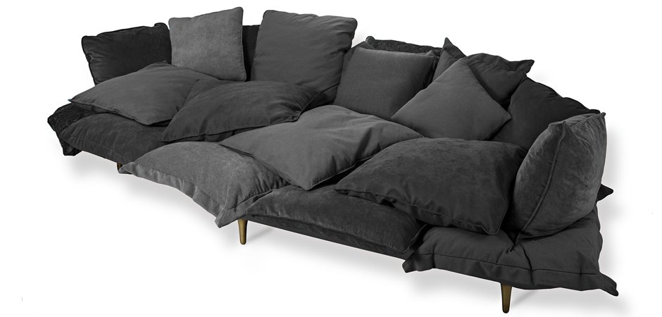 Диван Seletti Sofa Comfy charcoal grey Диван Seletti Sofa Comfy charcoal grey - Loft-Concept в Кирове