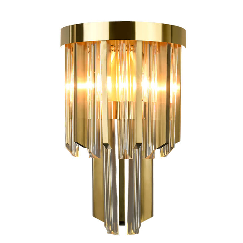 Бра Zacaria Sconce Золотой Прозрачный (Transparent) Бра Zacaria Sconce Золотой Прозрачный (Transparent) в Кирове | Loft Concept