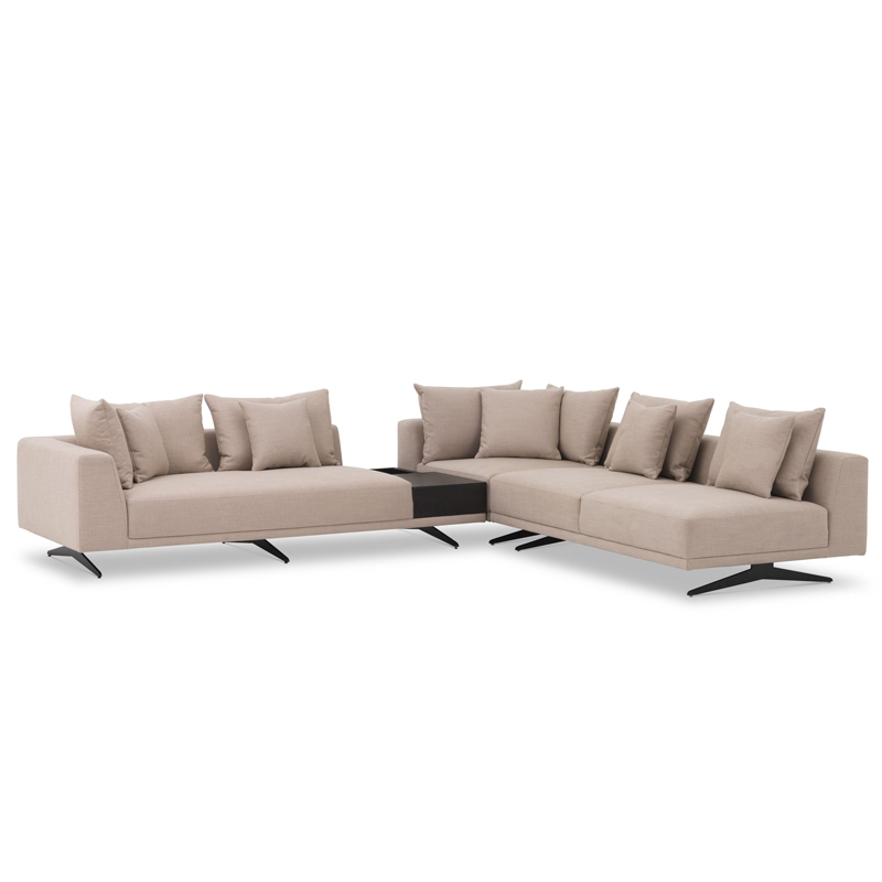 Диван Eichholtz Sofa Endless Sand Песочный Темная бронза Диван Eichholtz Sofa Endless Sand Песочный Темная бронза в Кирове | Loft Concept
