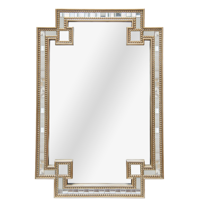 Зеркало Wallace Mirror gold edging Золотой Зеркало Wallace Mirror gold edging Золотой в Кирове | Loft Concept