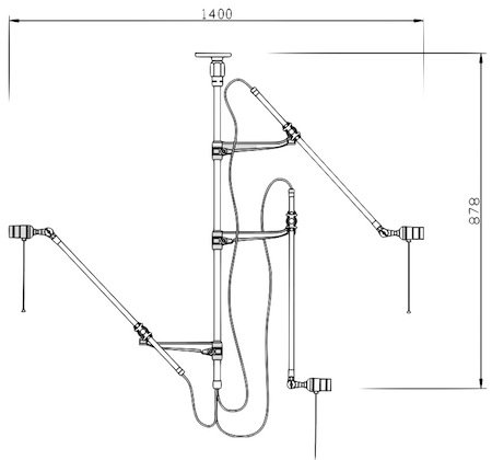 Потолочный светильник Steampunk Extension Pole Потолочный светильник Steampunk Extension Pole в Кирове