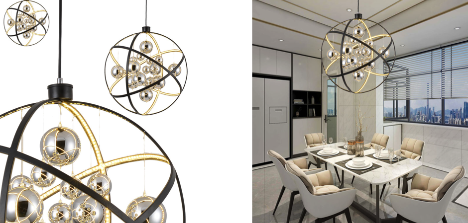 Люстра Atomic nucleus Chandelier Люстра Atomic nucleus Chandelier - Loft-Concept в Кирове