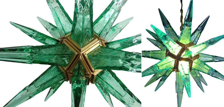 Люстра Chandelier Star Turquoise Люстра Chandelier Star Turquoise - Loft-Concept в Кирове