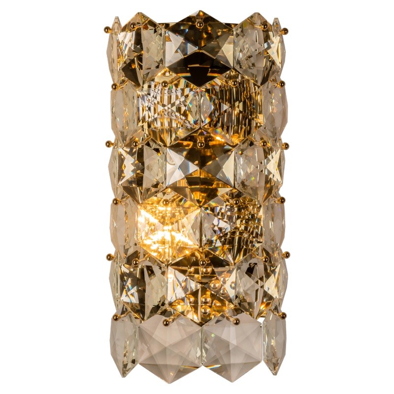 Бра Tiers Crystal Light Ermitage Wall Lamp Прозрачное Стекло Золотой Бра Tiers Crystal Light Ermitage Wall Lamp Прозрачное Стекло Золотой в Кирове | Loft Concept