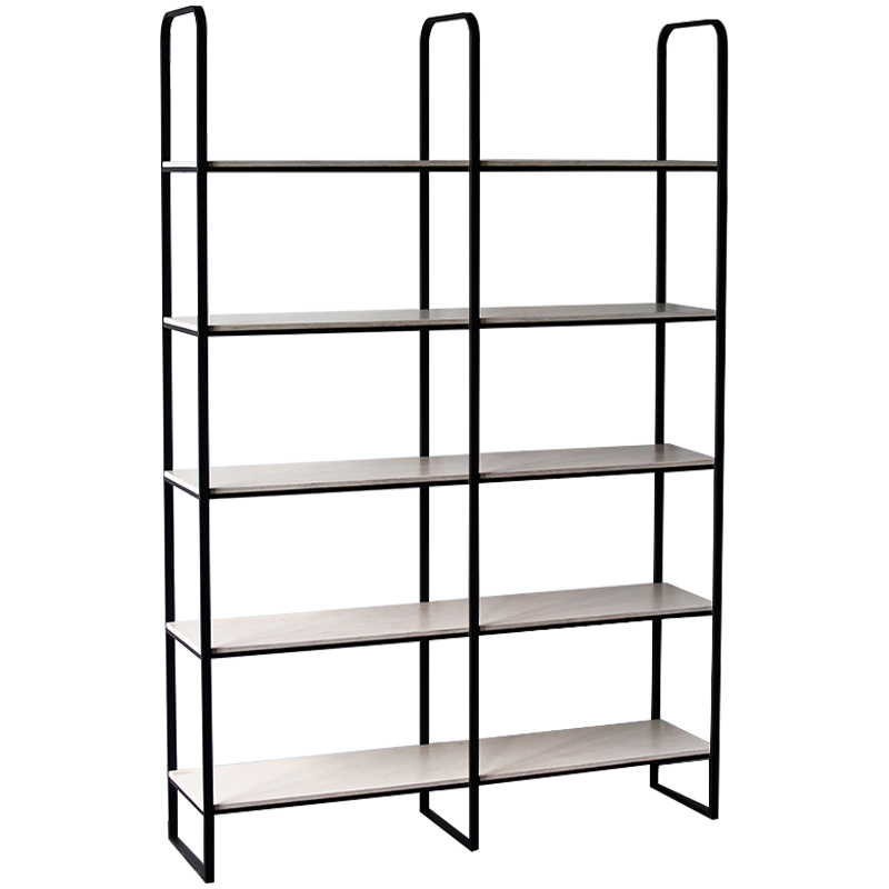 Стеллаж Barnett Industrial Metal Rust Rack Древесина Черный Стеллаж Barnett Industrial Metal Rust Rack Древесина Черный в Кирове | Loft Concept