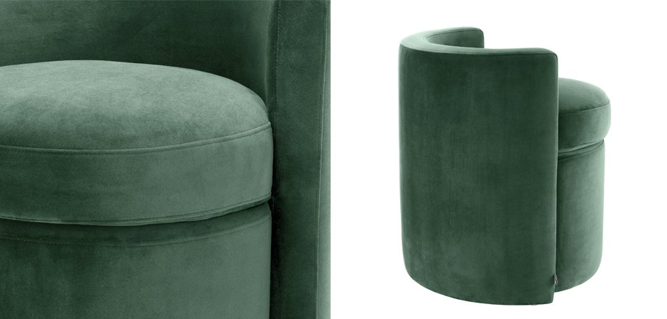 Кресло Eichholtz Stool Arcadia dark green Кресло Eichholtz Stool Arcadia dark green - Loft-Concept в Кирове