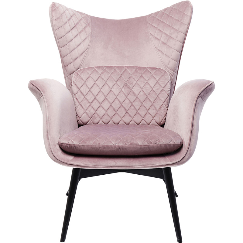 Кресло Pink Velvet Throne Розовый Кресло Pink Velvet Throne Розовый в Кирове | Loft Concept