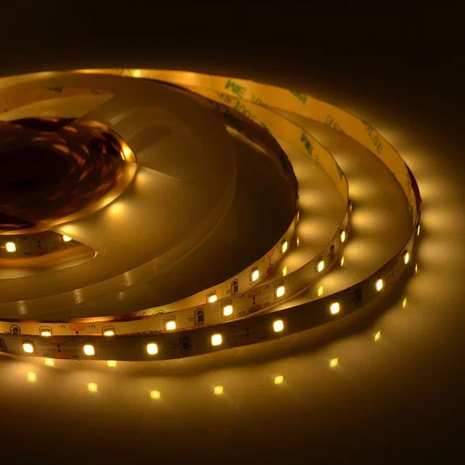Светодиодная лента 4,8W/m 60LED/m 3528SMD теплый белый Белый Светодиодная лента 4,8W/m 60LED/m 3528SMD теплый белый Белый в Кирове | Loft Concept