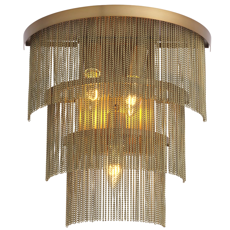 Бра Eichholtz Wall Lamp Tissot Brass Латунь в Кирове | Loft Concept 