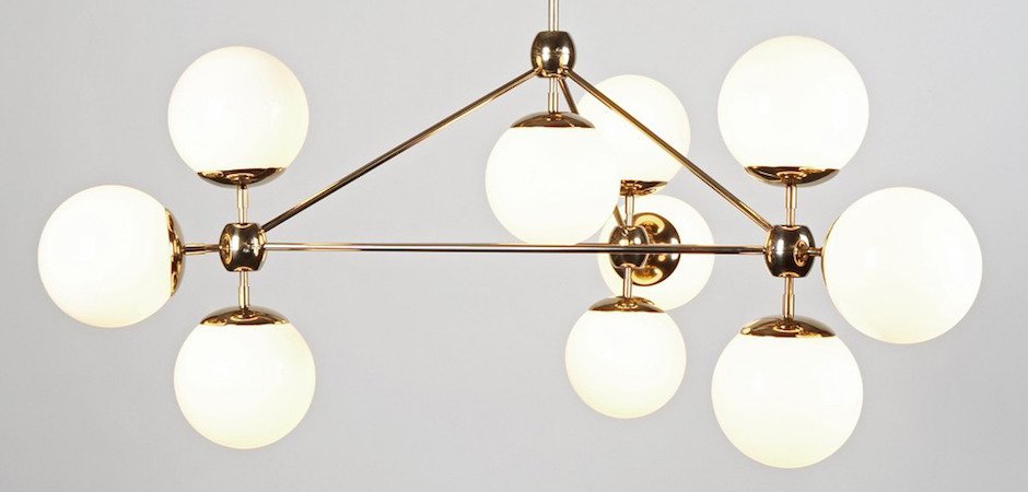 Люстра Modo Chandelier White Glass Люстра Modo Chandelier White Glass - Loft-Concept в Кирове