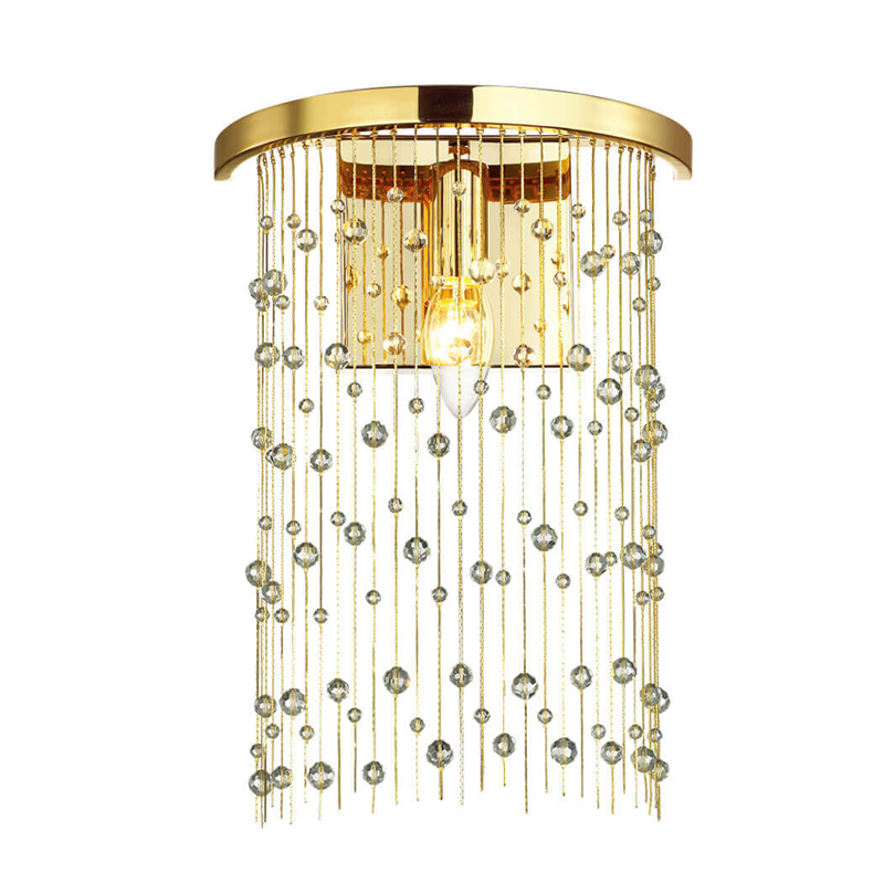 Бра Hailstorm Rain Wall lamp gold Прозрачный (Transparent) Золотой Бра Hailstorm Rain Wall lamp gold Прозрачный (Transparent) Золотой в Кирове | Loft Concept