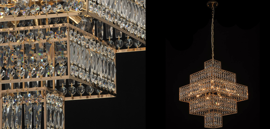 Люстра Crystal Inserts Lamp 16 Люстра Crystal Inserts Lamp 16 - Loft-Concept в Кирове
