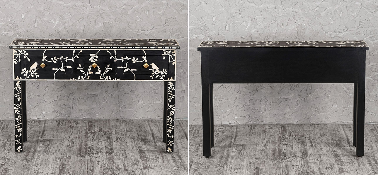 Консоль Бонэ Black - фото