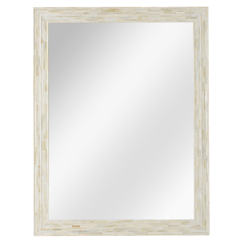 Зеркало Bone Inlay white Белый Бежевый в Кирове | Loft Concept 