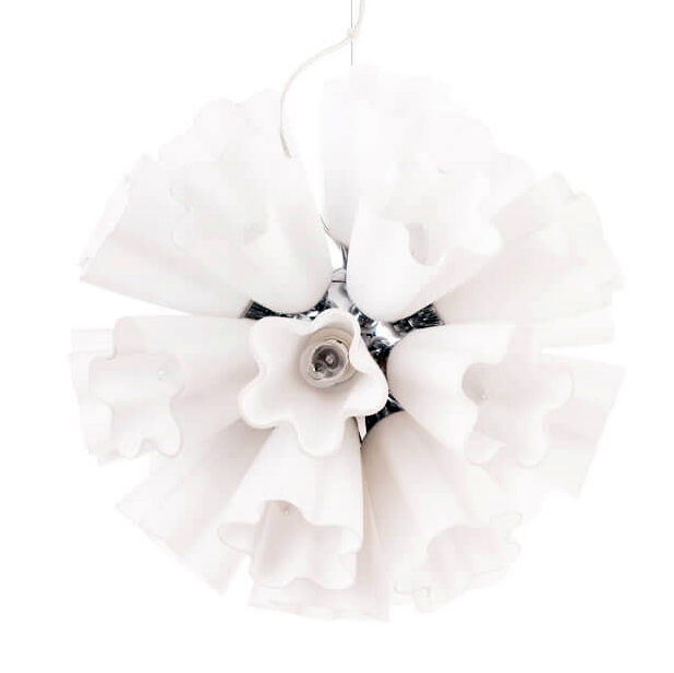 Люстра Bouquet of Snowdrops Белый Хром Люстра Bouquet of Snowdrops Белый Хром в Кирове | Loft Concept