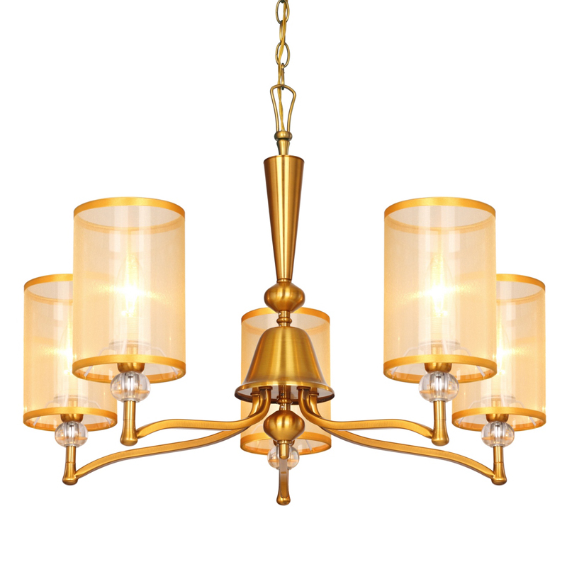 Люстра Boniface Chandelier 68 Латунь Золотой Шампань Прозрачный Люстра Boniface Chandelier 68 Латунь Золотой Шампань Прозрачный в Кирове | Loft Concept