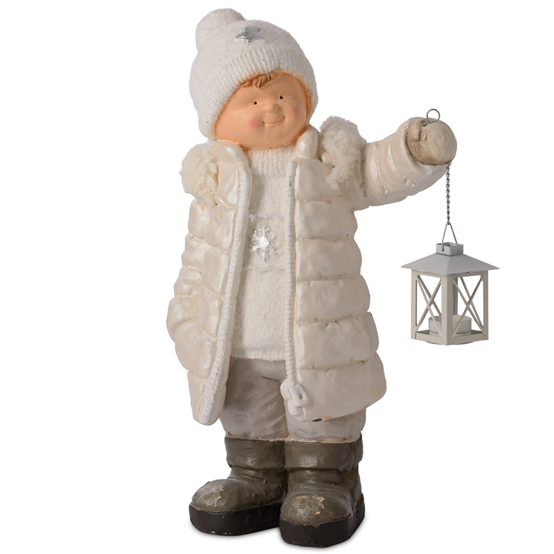 Статуэтка Winter Boy Бежевый Статуэтка Winter Boy Бежевый в Кирове | Loft Concept