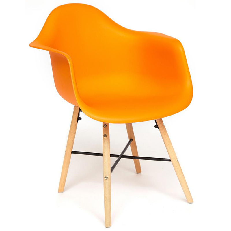 Стул DAW orange Оранжевый Древесина Стул DAW orange Оранжевый Древесина в Кирове | Loft Concept