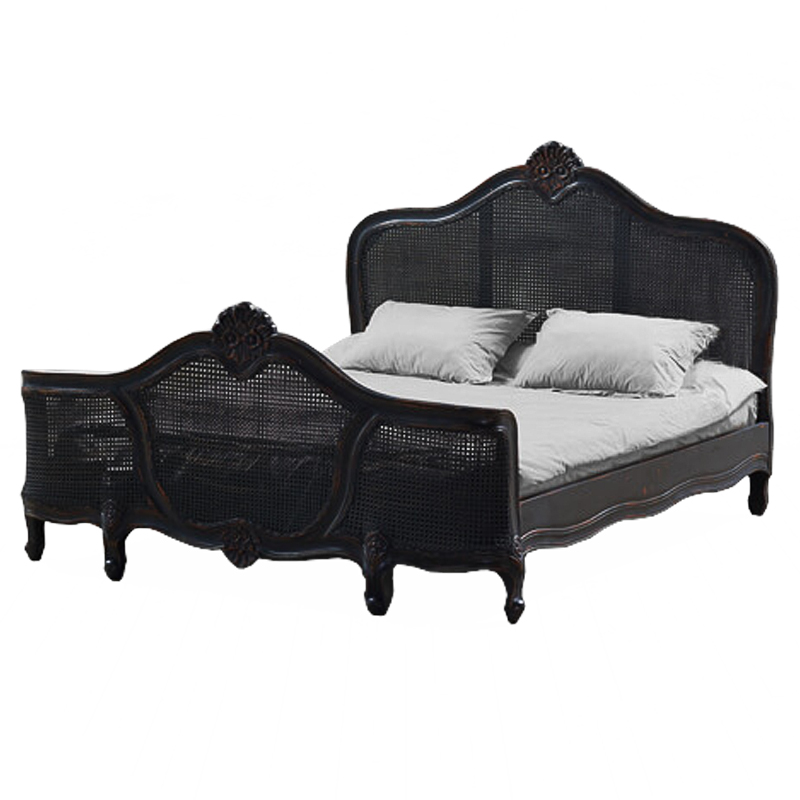 Кровать Wicker Bed Черный Кровать Wicker Bed Черный в Кирове | Loft Concept