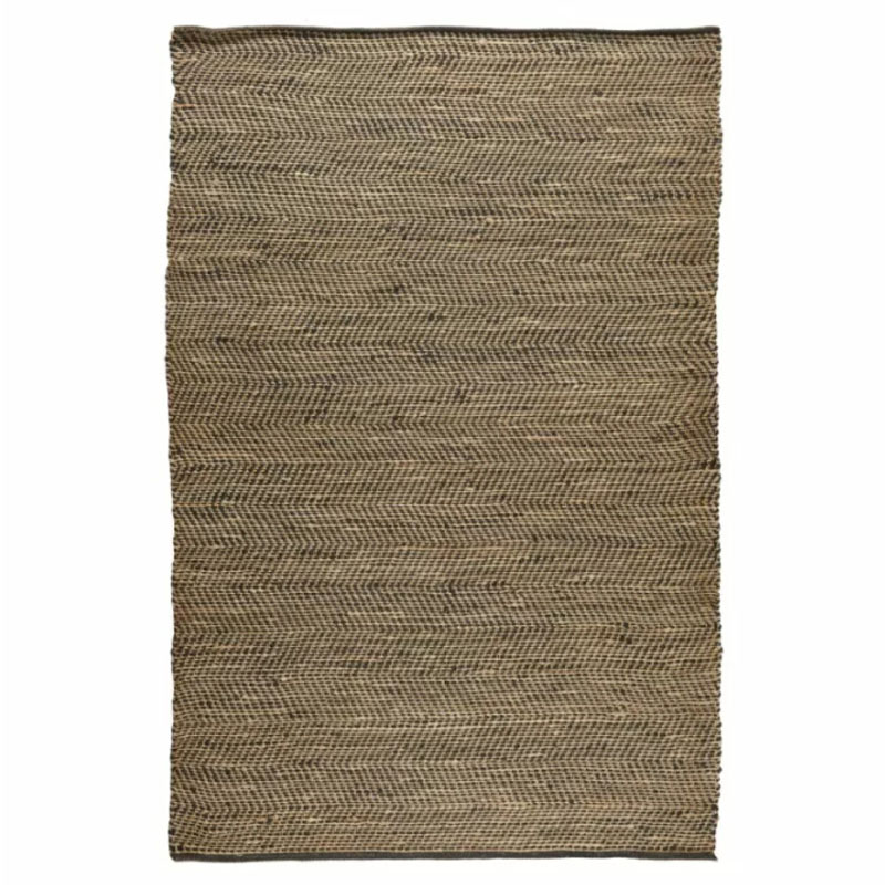 Ковер Calhoun Carpet 100% джут Коричневый Черный Ковер Calhoun Carpet 100% джут Коричневый Черный в Кирове | Loft Concept