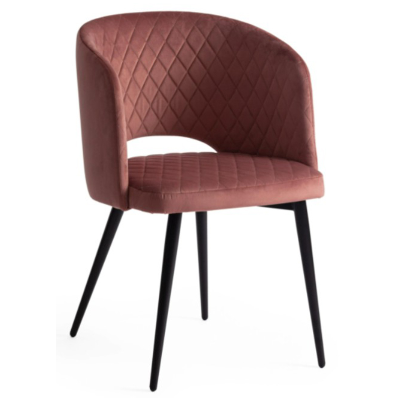 Стул Janice Coral Chair Коралловый Черный Стул Janice Coral Chair Коралловый Черный в Кирове | Loft Concept
