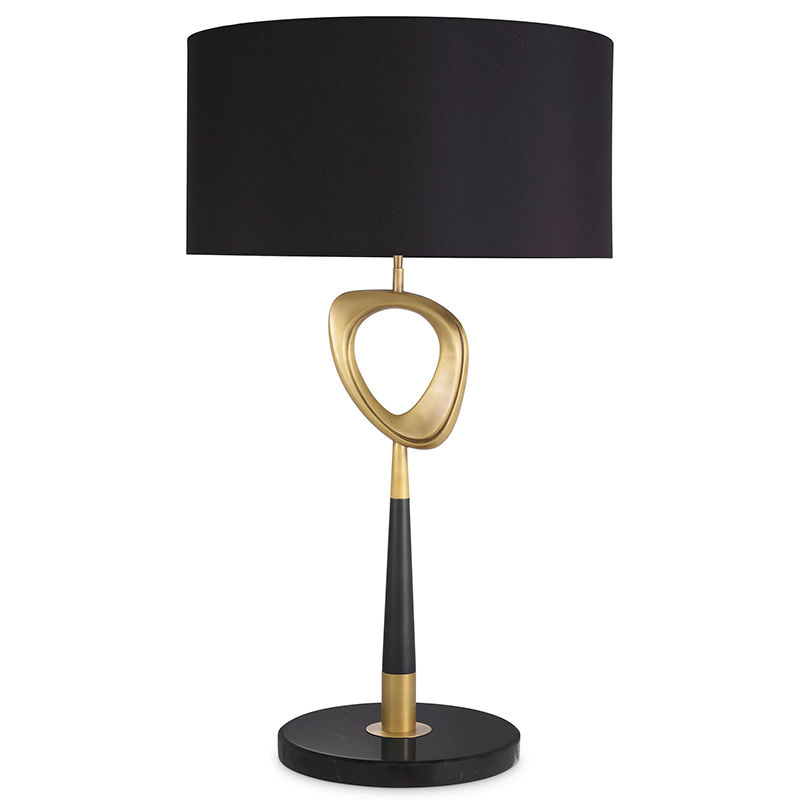 Настольная лампа Eichholtz Table Lamp Celine Латунь Черный Настольная лампа Eichholtz Table Lamp Celine Латунь Черный в Кирове | Loft Concept