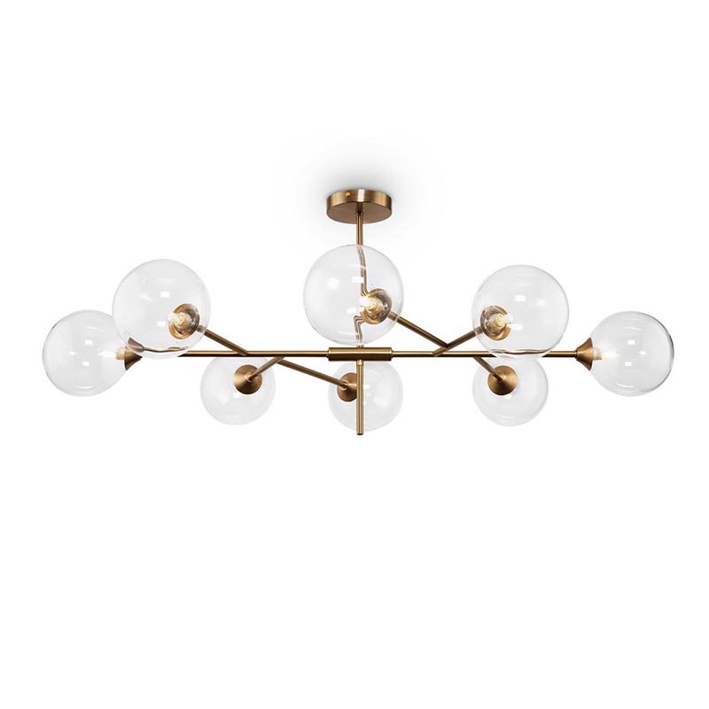 Потолочная люстра Gallotti & Radice Leaf Bronze 8 Бронза Потолочная люстра Gallotti & Radice Leaf Bronze 8 Бронза в Кирове | Loft Concept
