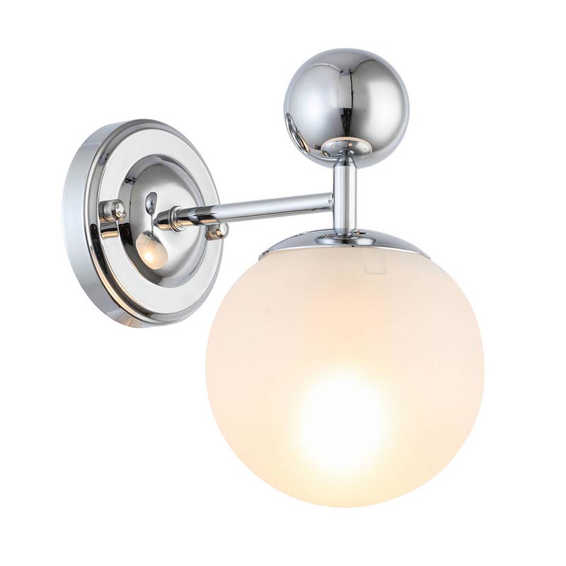 Бра Demian Chrome Wall Lamp Хром Бра Demian Chrome Wall Lamp Хром в Кирове | Loft Concept