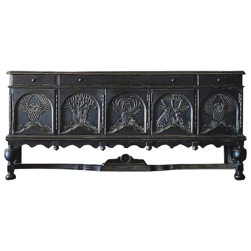 Комод Handcarved Menagerie Buffet Коричневый Комод Handcarved Menagerie Buffet Коричневый в Кирове | Loft Concept
