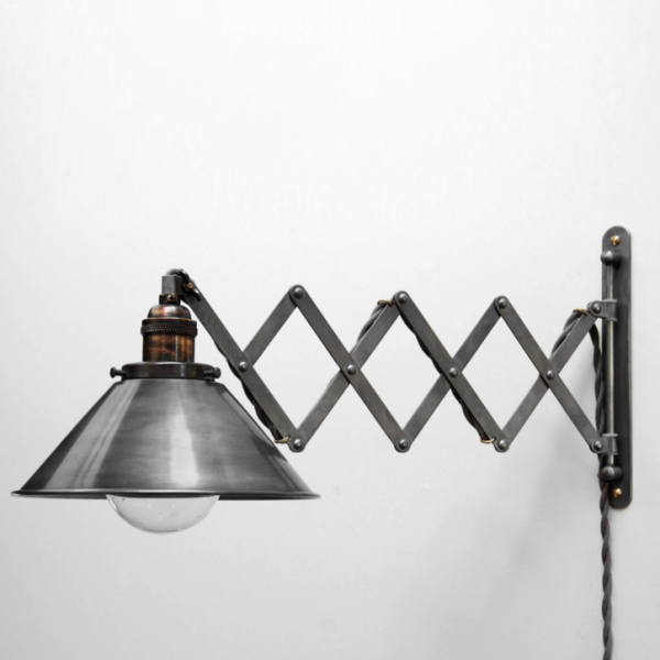 Бра Metal Cone Scissors Bra Серебряный Бра Metal Cone Scissors Bra Серебряный в Кирове | Loft Concept
