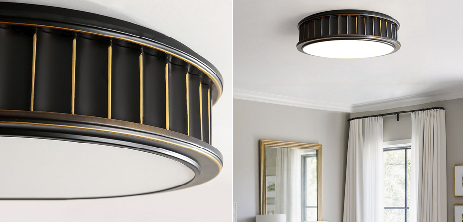 Потолочный светильник Drum Ceiling Lamp Потолочный светильник Drum Ceiling Lamp - Loft-Concept в Кирове