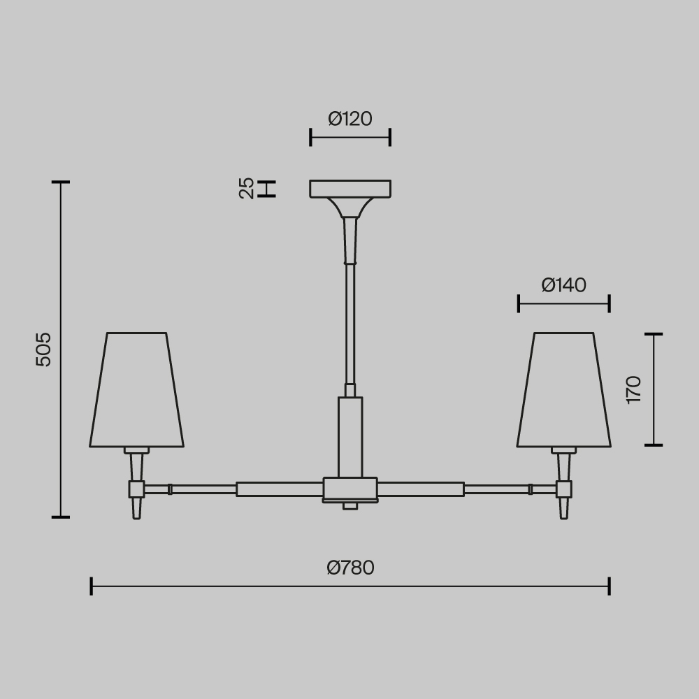 Потолочный светильник Zaragoza Е14 в Кирове