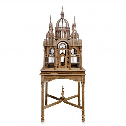 Клетка для птиц дворец BIRD CAGE LARGE BIRD CAGE Коричневый Клетка для птиц дворец BIRD CAGE LARGE BIRD CAGE Коричневый в Кирове | Loft Concept