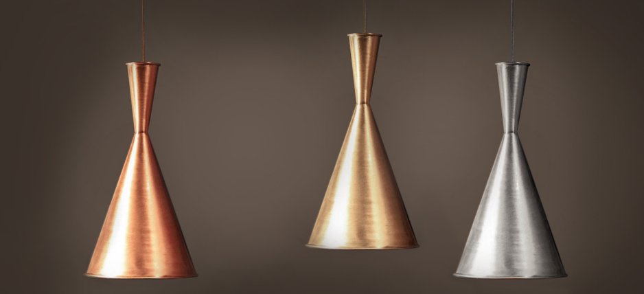 Подвесной светильник Copper Pendant Lamp Beat Light Tall Подвесной светильник Copper Pendant Lamp Beat Light Tall - Loft-Concept в Кирове