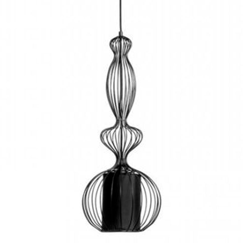 Подвесной светильник Wire Dream Pendant диаметр 23 Черный Подвесной светильник Wire Dream Pendant диаметр 23 Черный в Кирове | Loft Concept