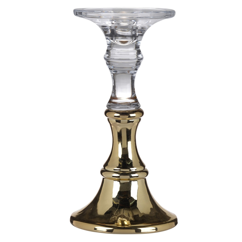 Подсвечник Eugenie Candlestick 24 Глянцевое золото Подсвечник Eugenie Candlestick 24 Глянцевое золото в Кирове | Loft Concept