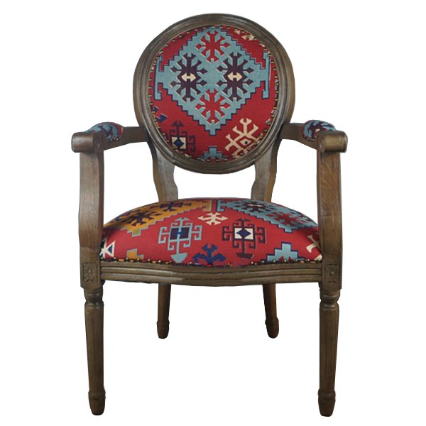 Кресло Gustavian Armchair Kelim Pattern Кресло Gustavian Armchair Kelim Pattern в Кирове | Loft Concept