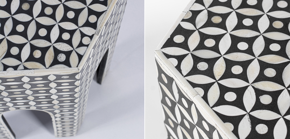 Столик BONE INLAY ARCHES TABLE Столик BONE INLAY ARCHES TABLE - Loft-Concept в Кирове