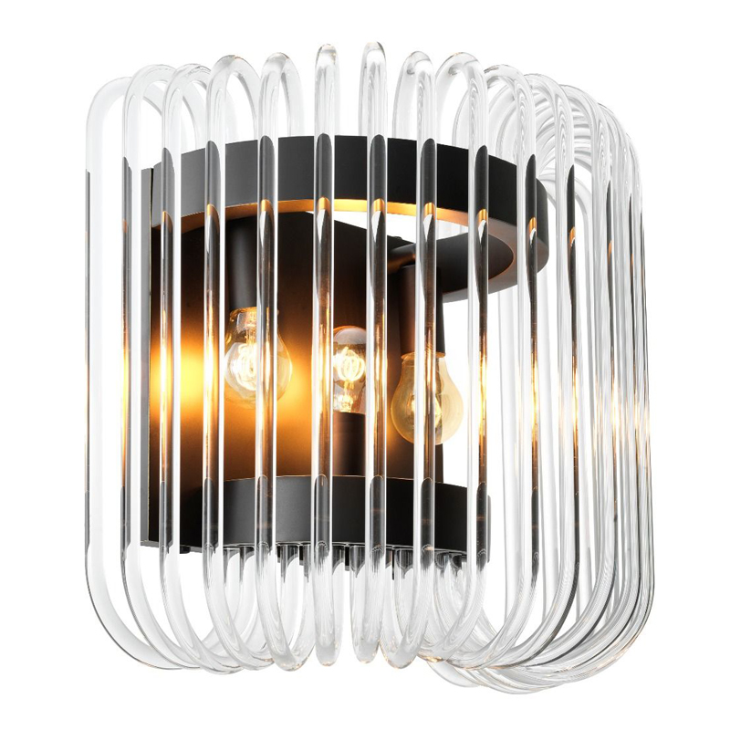 Бра Eichholtz Wall Lamp Sutton House Темная бронза Прозрачный Бра Eichholtz Wall Lamp Sutton House Темная бронза Прозрачный в Кирове | Loft Concept