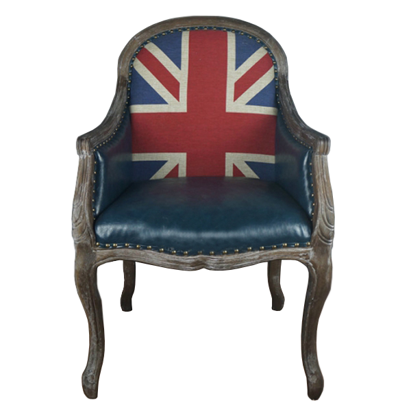 Кресло Bergere Union Jack Pattern II Кресло Bergere Union Jack Pattern II в Кирове | Loft Concept