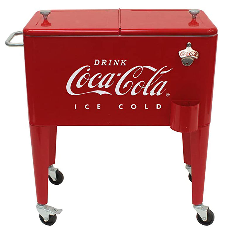 Куллер Retro Metal Coca-Cola Cooler Red Красный (Red) Куллер Retro Metal Coca-Cola Cooler Red Красный (Red) в Кирове | Loft Concept